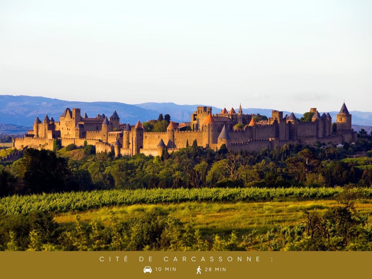 La Citadelle ~ Jacuzzi ~ Terrasse Apartment Carcassonne Ngoại thất bức ảnh